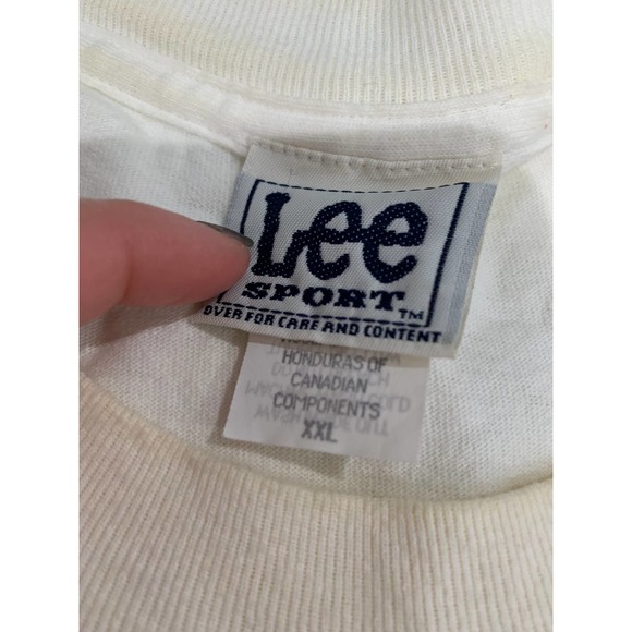 2000 NHL New Jersey Devils Stanley Cup Champions Lee Sports Tee shirt Size XXL - Picture 4 of 7